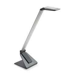 Maul Arbejdsrum/Kontor > LED-skrivebordslampe solaris, sølv, højde 64 cm