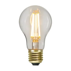 Dæmpbar Led-Pære|Filament Pære ^ STAR TRADING LED Soft Glow Memory, E27, 6,5 W, 2.100 K, dæmpbar, glødetråd