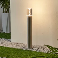Sokkellamper ^ Lindby LED-sokkellampe Belen, stål