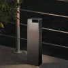 EGLO Sokkellamper > LED-sokkellampe Doninni 1, antracit, højde 40 cm