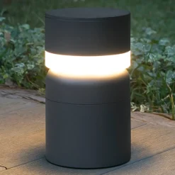 Sokkellamper ^ FARO BARCELONA LED-sokkellampe Sete, mørkegrå