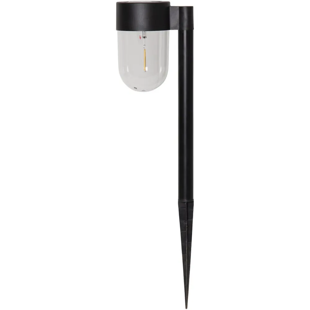 Solcellelamper|Sokkellamper ^ STAR TRADING LED-sokkellampe solcelle Cupola i sæt af 2