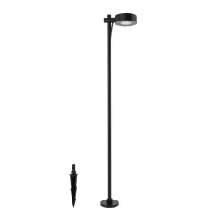 Nowodvorski Lighting Sokkellamper > LED-sokkellampe Tessa, sort, aluminium, højde 100 cm