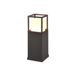Trio Lighting Sokkellamper > LED-sokkellampe Witham, 40 cm høj, antracit, CCT, IP54