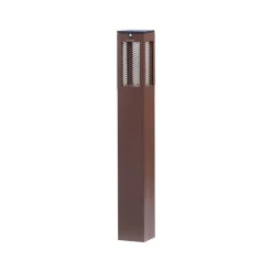 Les Jardins Solcelle Lampe Med Sensor|Gadebelysning Med Sensor > LED-solcellebelysning Tradition Sensor Corten 90 cm