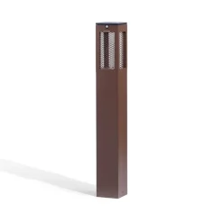 Les Jardins Solcelle Lampe Med Sensor|Gadebelysning Med Sensor > LED-solcellebelysning Tradition Sensor Corten 90 cm