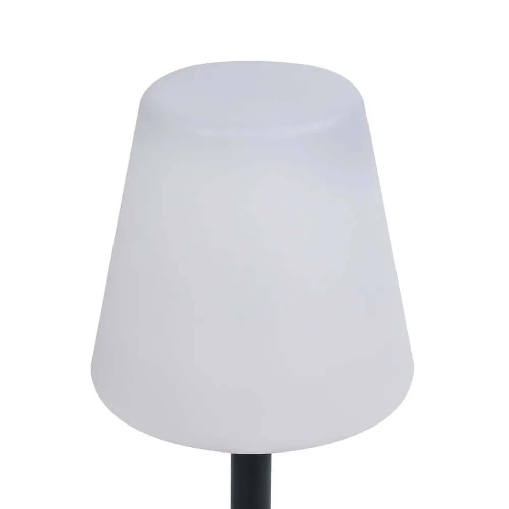 Smartwares Dekorationsbelysning|Solcellelamper > LED-solcellebordlampe OSL-50012 med genopladeligt batteri og USB-kabel