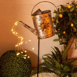 Näve Solcellelamper > LED-solcelle-dekolampe 5282349 med vandkande