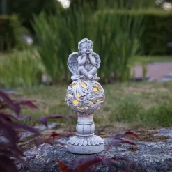 STAR TRADING Dekorationsbelysning|Solcellelamper > LED-solcellelampe Angel