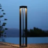 Solcelle Lampe Med Sensor|Gadebelysning Med Sensor ^ Les Jardins LED-solcellelampe Borne med sensor, 90 cm, grå