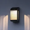 Les Jardins Solcelle Lampe Med Sensor|Væglampe Med Sensor > LED-solcellelampe Corner med sensor, grå