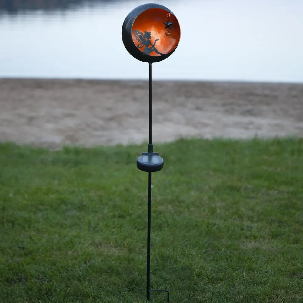 STAR TRADING Dekorationsbelysning|Solcellelamper > LED-solcellelampe Fairytale, orange