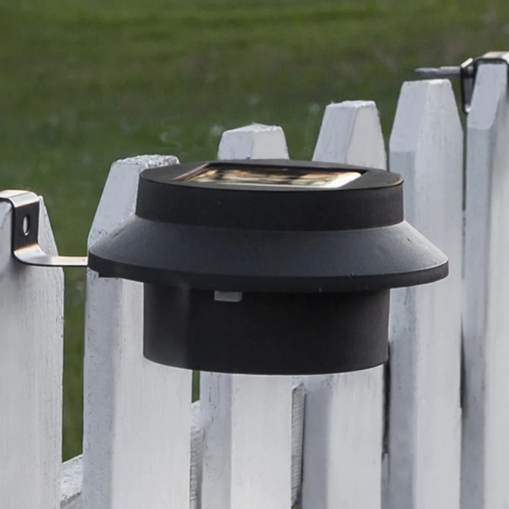 STAR TRADING Solcellelamper|Væglamper > LED-solcellelampe Fency med skumringssensor