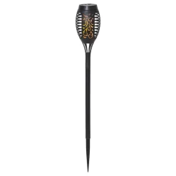 STAR TRADING Solcellelamper|Udendørs Spot > LED-solcellelampe Flame Mini i sæt af 3