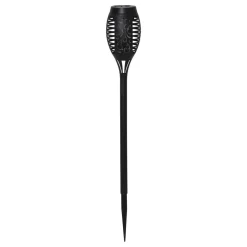 STAR TRADING Solcellelamper|Udendørs Spot > LED-solcellelampe Flame Mini i sæt af 3