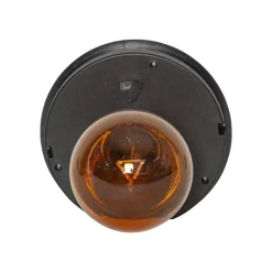 STAR TRADING Dekorationsbelysning|Solcellelamper > LED-solcellelampe Marron, højde 40 cm, brun, metal, USB-C