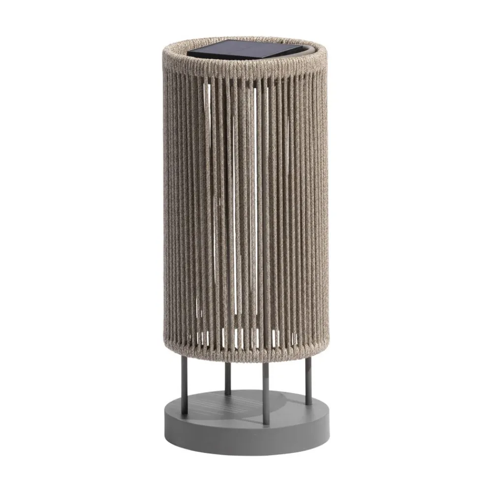 Les Jardins Solcellelamper > LED-solcellelampe Rop&Strip Højde 58 cm, 3.000 K, 500 lm