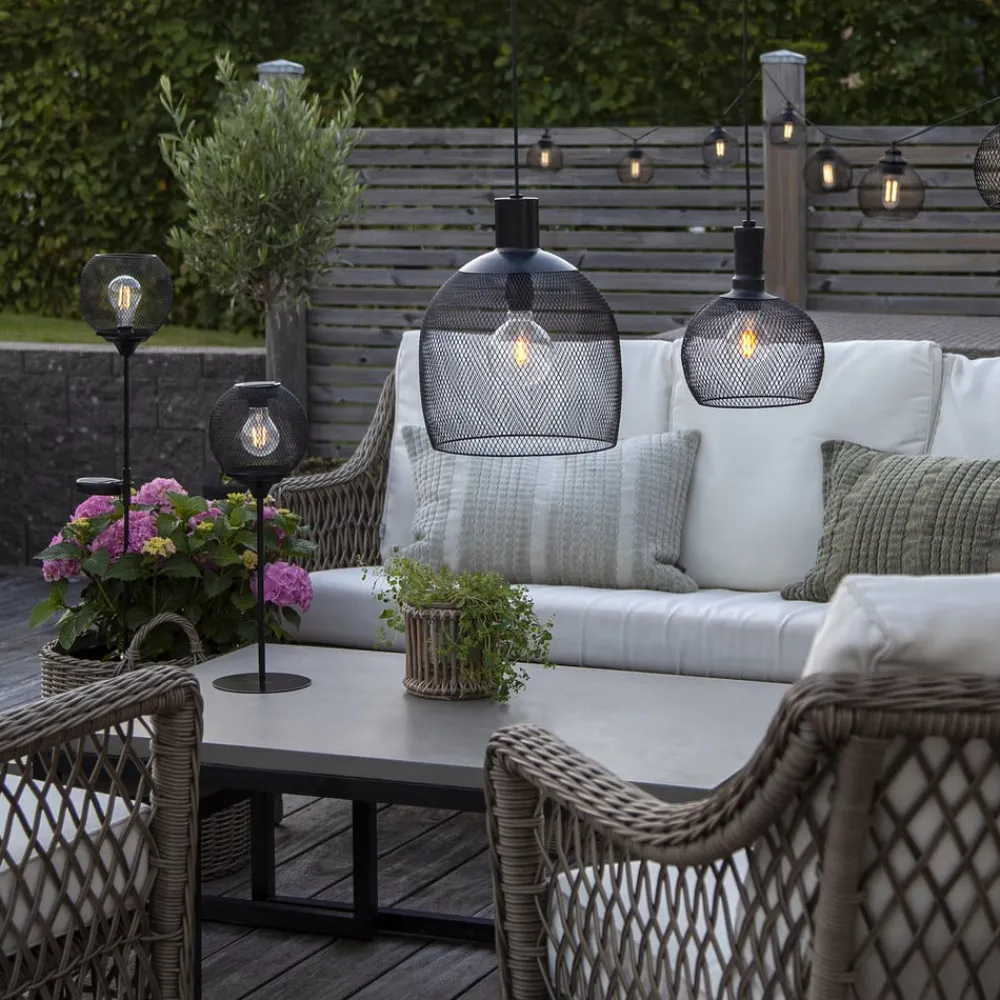 STAR TRADING Solcellelamper|Udendørs Spot > LED-solcellelampe Suinlight med jordspyd