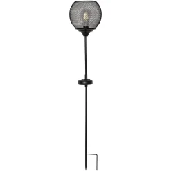 STAR TRADING Solcellelamper|Udendørs Spot > LED-solcellelampe Suinlight med jordspyd