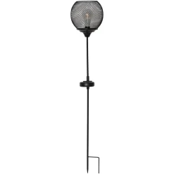 STAR TRADING Solcellelamper|Udendørs Spot > LED-solcellelampe Suinlight med jordspyd