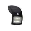 Searchlight Solcelle Lampe Med Sensor|Væglampe Med Sensor > LED-solcellelampe til væg 67420BK-PIR, bevægelsessensor