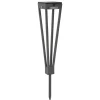Les Jardins Solcellelamper > LED-solcellelampe Tinka, 52 cm høj, grå