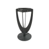 Les Jardins Solcellelamper > LED-solcellelampe Tulip med fod, grå