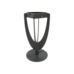 Les Jardins Solcellelamper > LED-solcellelampe Tulip med fod, grå
