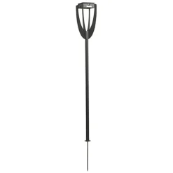 Les Jardins Solcellelamper|Udendørs Spot > LED-solcellelampe Tulip med jordspyd, antracit