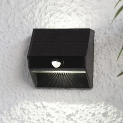 STAR TRADING Solcelle Lampe Med Sensor|Væglampe Med Sensor > LED-solcellelampe Wally med opad- og downlight