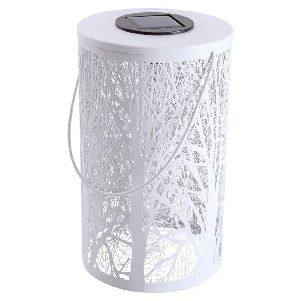Solcellelamper ^ Näve 5266523 LED-solcellelygte med skovmotiv