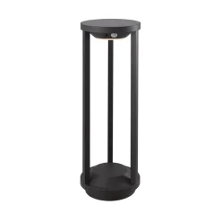 Solcelle Lampe Med Sensor|Gadebelysning Med Sensor ^ Heitronic LED-solcellepullerter Pilastro, sensor, jordspyd