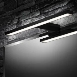 Briloner Væg- Og Spejllamper > LED-spejlbelysning Dun Brilo, IP44, bredde 30 cm