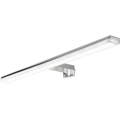 Væg- Og Spejllamper ^ Ebir LED-spejlbelysning Pandora, krom, bredde 60,8 cm