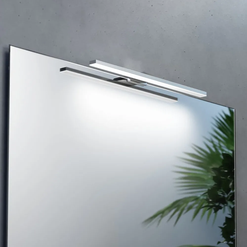 MCJ Væg- Og Spejllamper > LED-spejlbelysning Triga IP44, krom, 40 cm, 3.000K