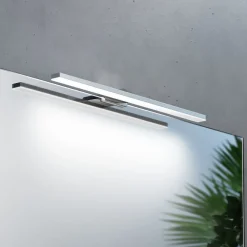 MCJ Væg- Og Spejllamper > LED-spejlbelysning Triga IP44, krom, 40 cm, 4.000K