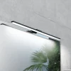 MCJ Væg- Og Spejllamper|Væglamper > LED-spejlbelysning Triga IP44 sort 60 cm, 3.000K