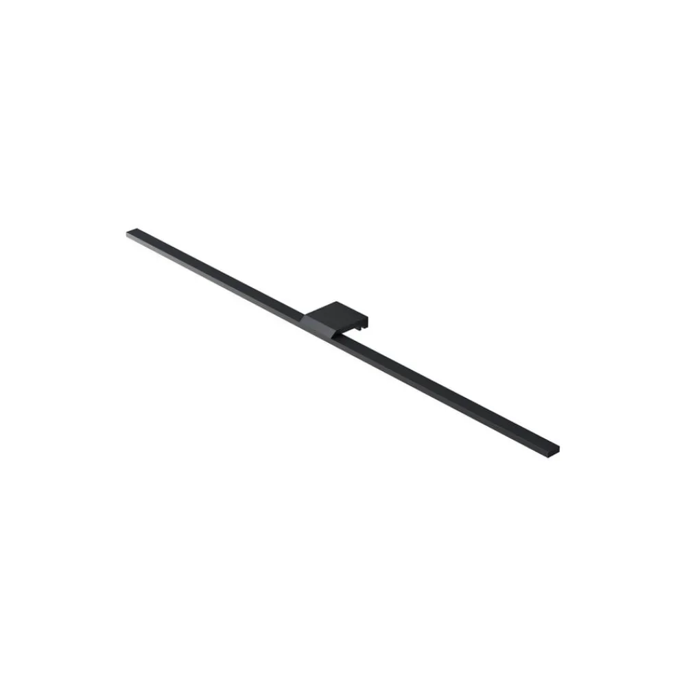 MCJ Væg- Og Spejllamper|Væglamper > LED-spejlbelysning Triga IP44 sort 80 cm, 4.000K