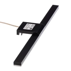 MCJ Væg- Og Spejllamper > LED-spejlbelysning Triga IP44 sort 40 cm, 3.000K