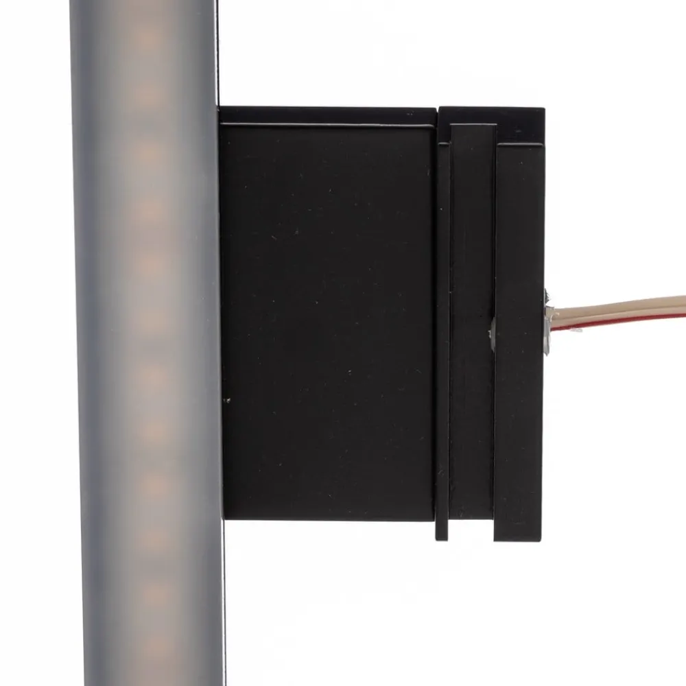 MCJ Væg- Og Spejllamper > LED-spejlbelysning Triga IP44 sort 40 cm, 3.000K