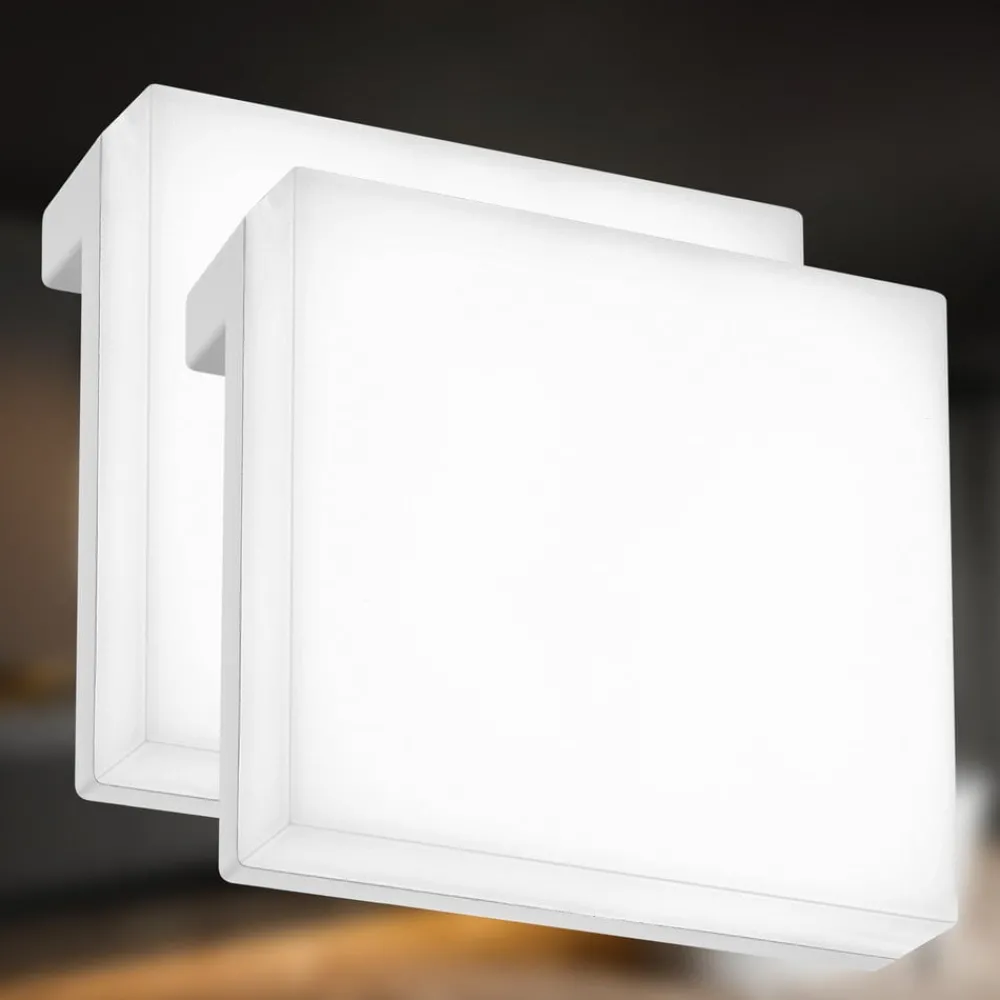 Briloner Underskabsbelysning > LED-spejllampe Aniani, hvid, 4.000 K, sæt med 2 stk