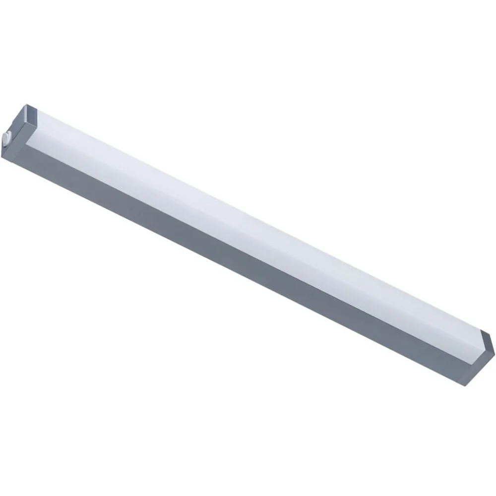 G & L Handels GmbH Væglamper > 512 LED-spejllampe, 4.000 K, 88 cm, sølv