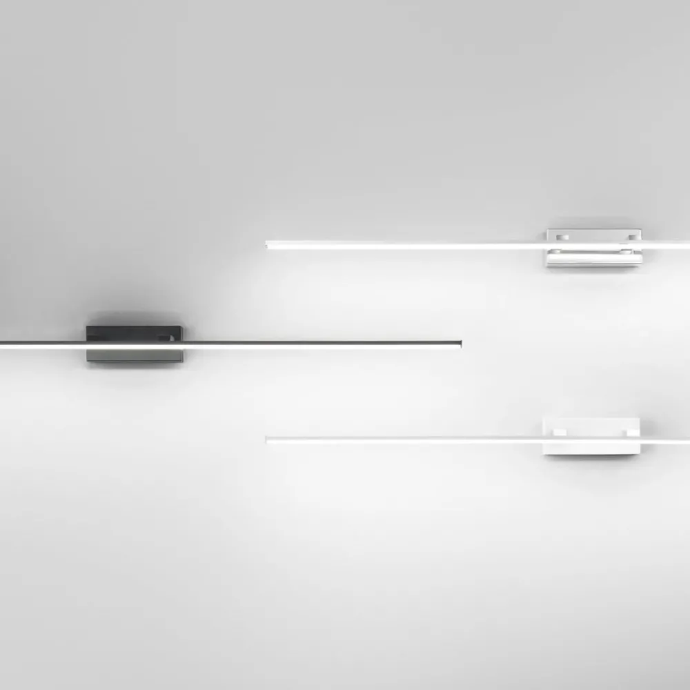 Fabas Luce Væg- Og Spejllamper|Væglamper > LED-spejllampe Nala, forkromet, bredde 110 cm, metal