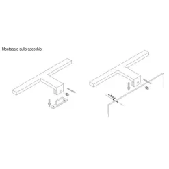 ONLI Væg- Og Spejllamper|Væglamper > LED-spejllampe Nemo, 30 cm