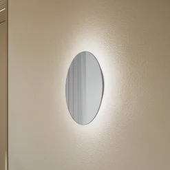 Nowodvorski Lighting Møbel Og Interiør > LED-spejl Ring M, Ø 29 cm, glas, varmhvid