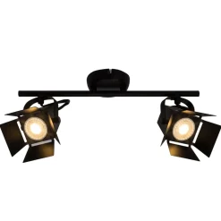 Brilliant Spotlights > LED spot loftslampe Movie med 2 lyskilder, sort