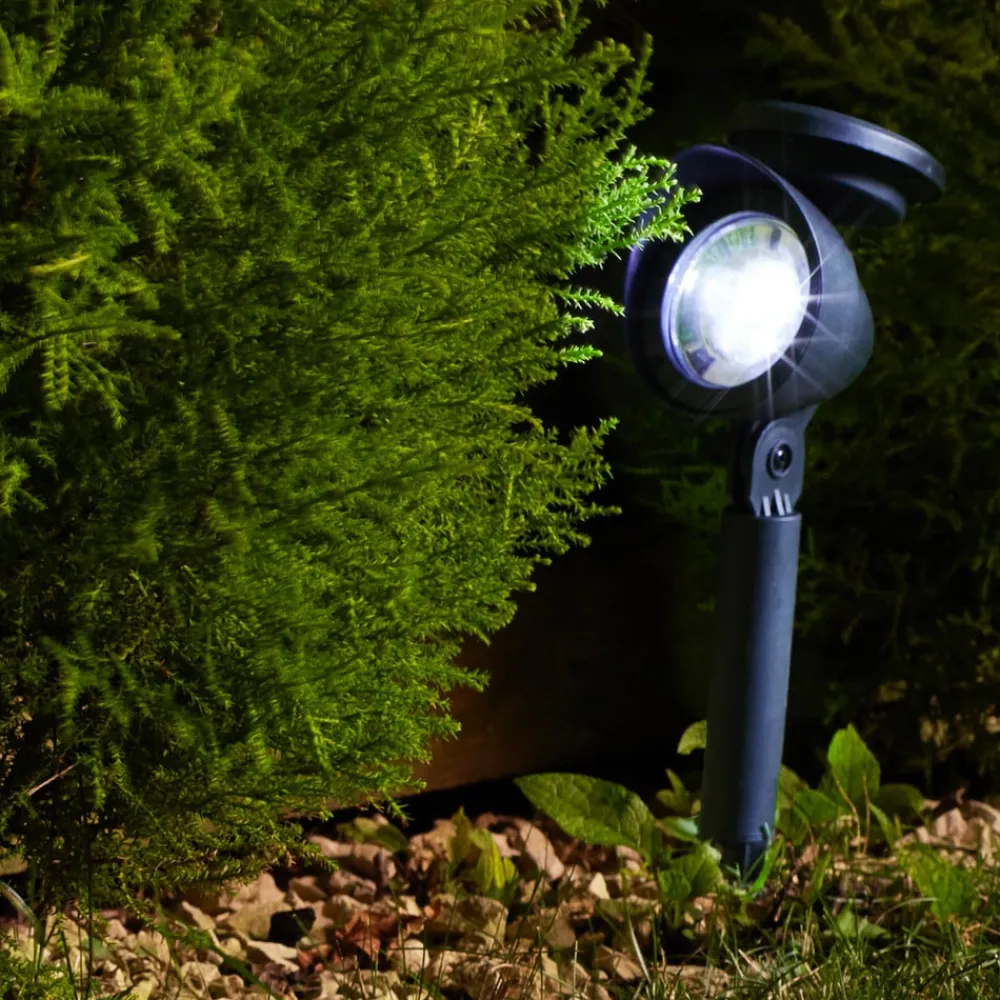 SMART GARDEN Solcellelamper > LED-spot med jordspyd Prima, 4 stk. sæt, IP44