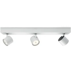 Philips Loftlamper|Spotlights > LED-spotten Star med tre lyskilder, WarmGlow, hvid