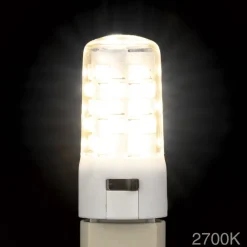 ORION Dæmpbar Led-Pære > LED-stiftsokkelpære G9, 4 W, CCT, 370 lm, dæmpbar, transparent