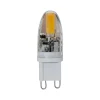 Led Pærer ^ STAR TRADING LED-stiftsokkelpære, G9, 1,8 W, klar, 2.800 K, dæmpbar, 200 lm